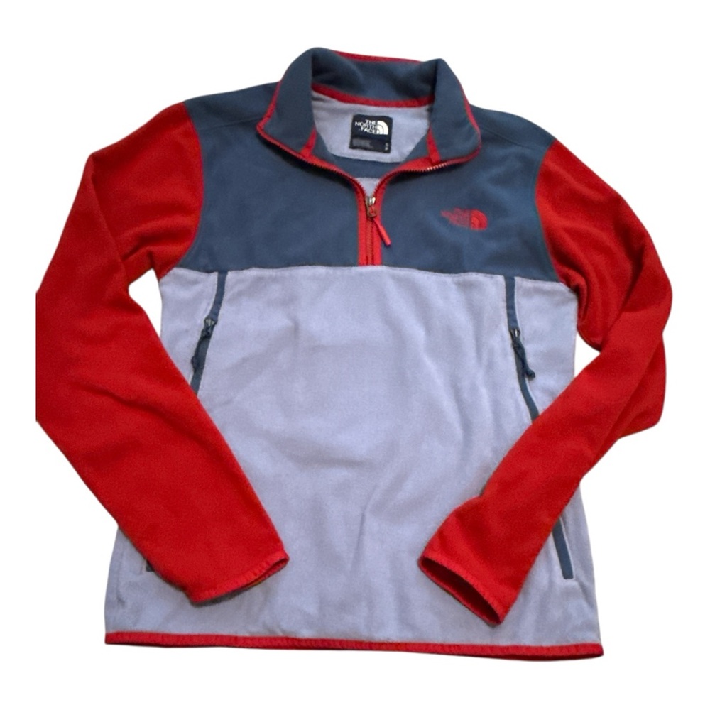 The North Face Fleece Quarter Zip Small Outdoor Core Hiking Cozy Winter Layer